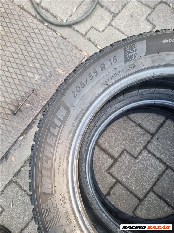  205/5516" újszerű Michelin Alpin 6 téli gumi 2db  5. kép