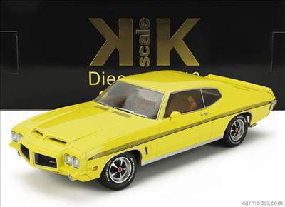 PONTIAC GTO LEMANS RAM AIR COUPE 1972 YELLOW