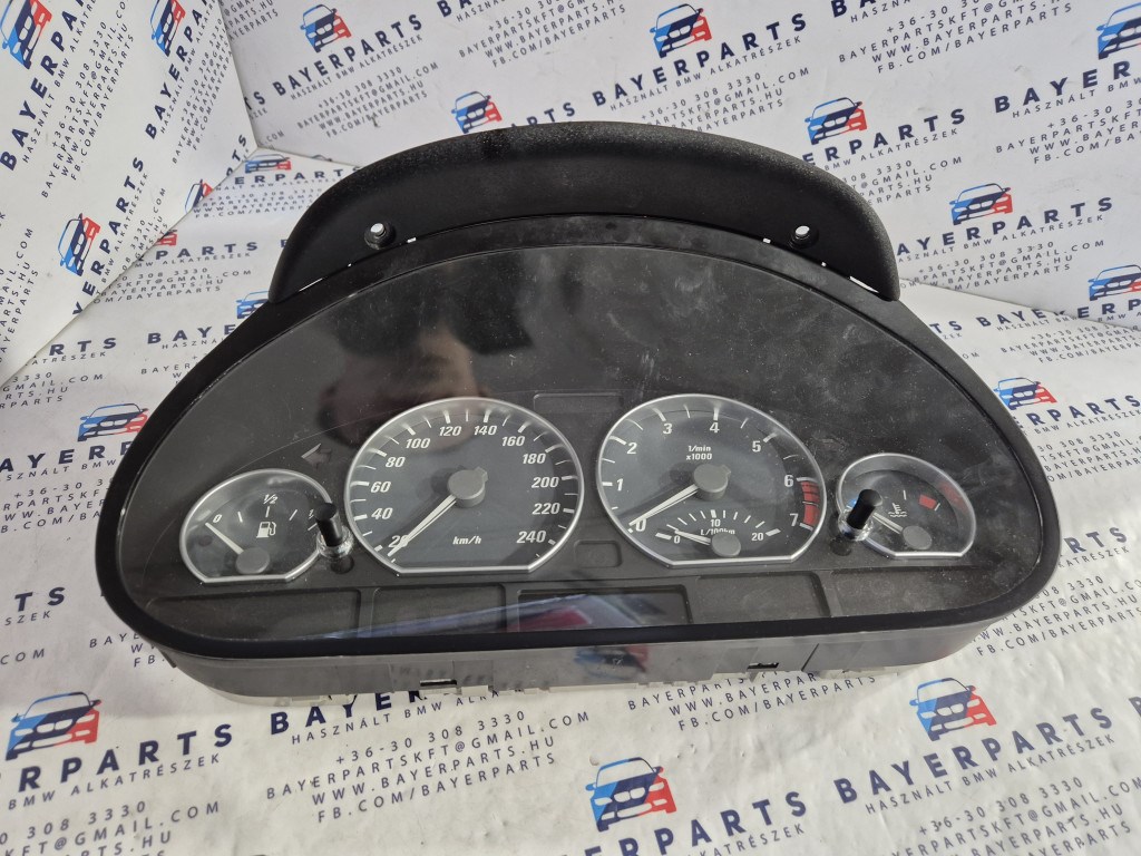 BMW E46 318ci négyhengeres benzines km óra óracsoport - coupe 1. kép