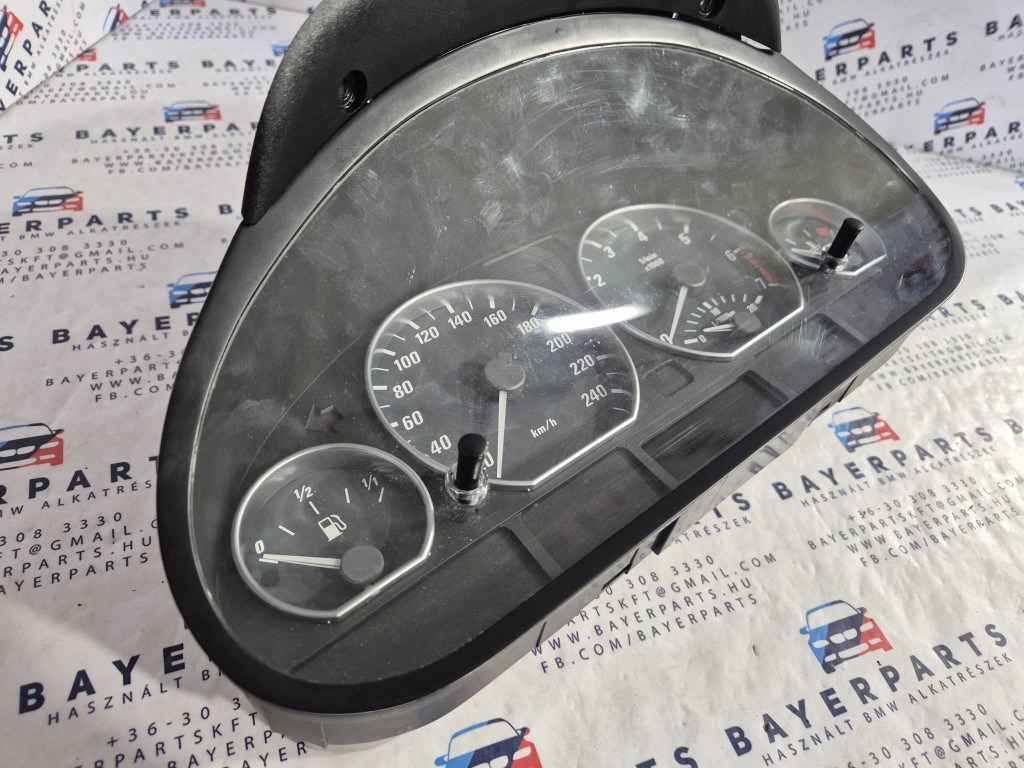 BMW E46 318ci négyhengeres benzines km óra óracsoport - coupe 2. kép