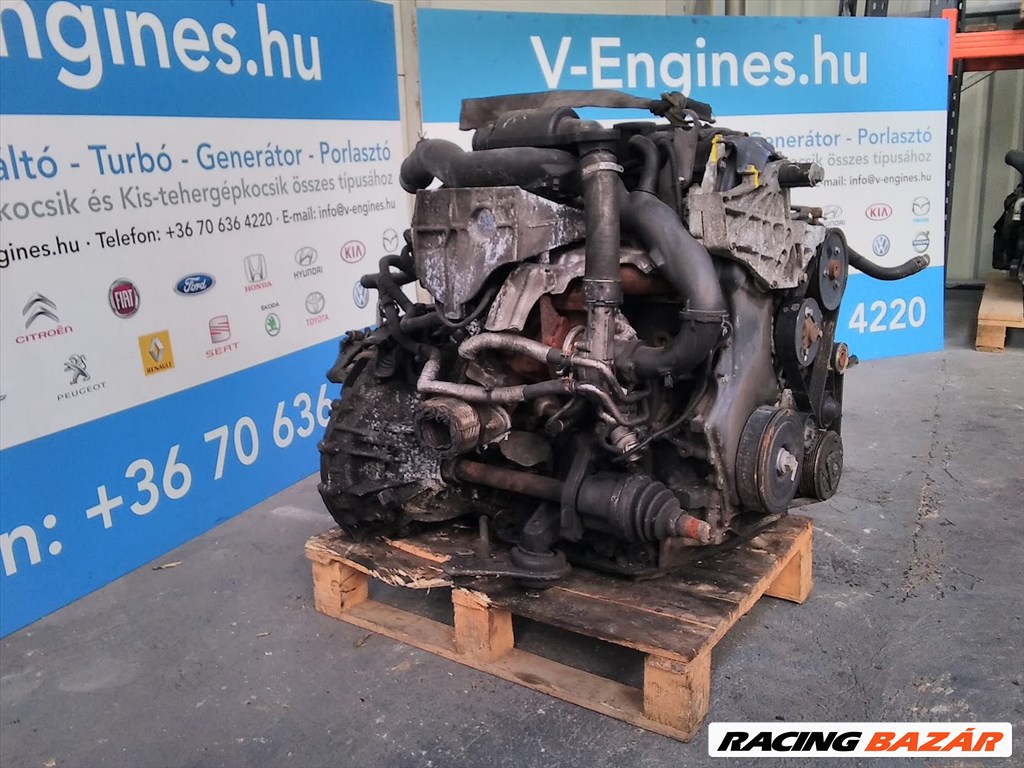 Renault/Opel/Nissan 2,0DCI, M9RA630 bontott motor  2. kép