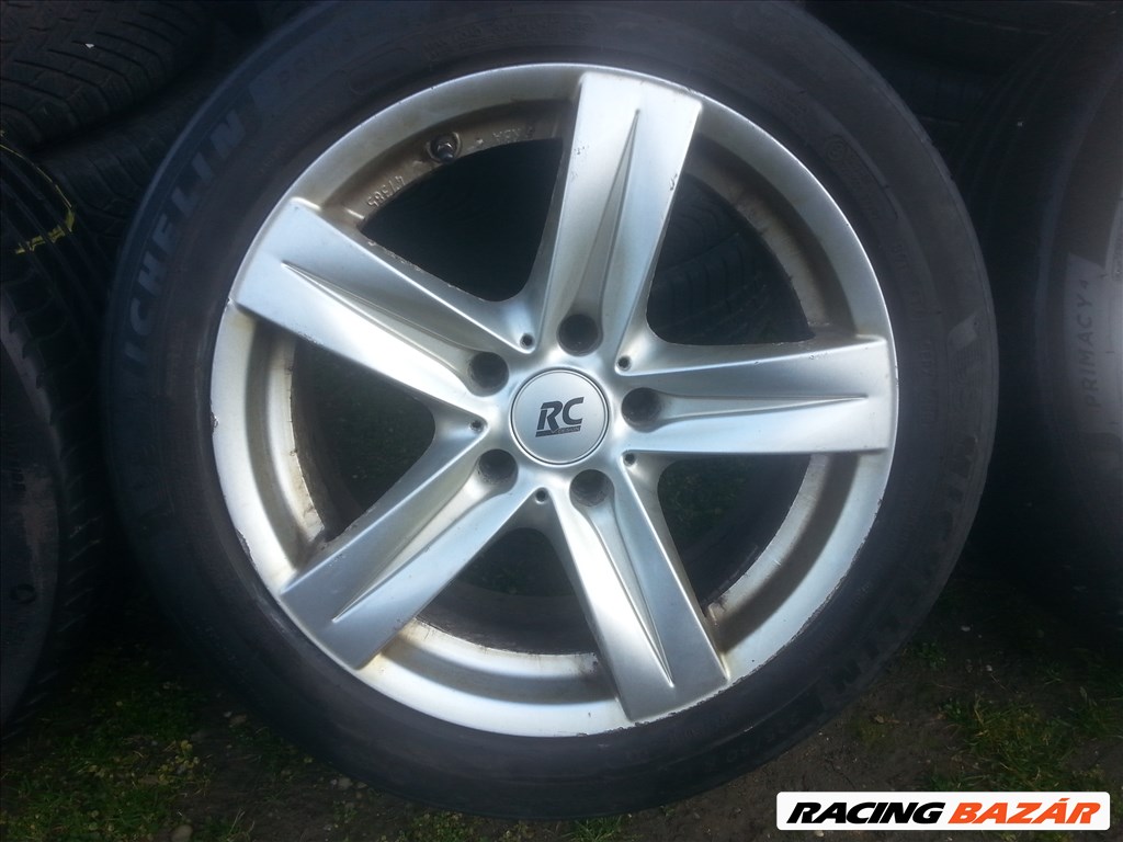  5x120 BMW alufelni, rajta 225/50R17 Michelin nyári gumi  1. kép
