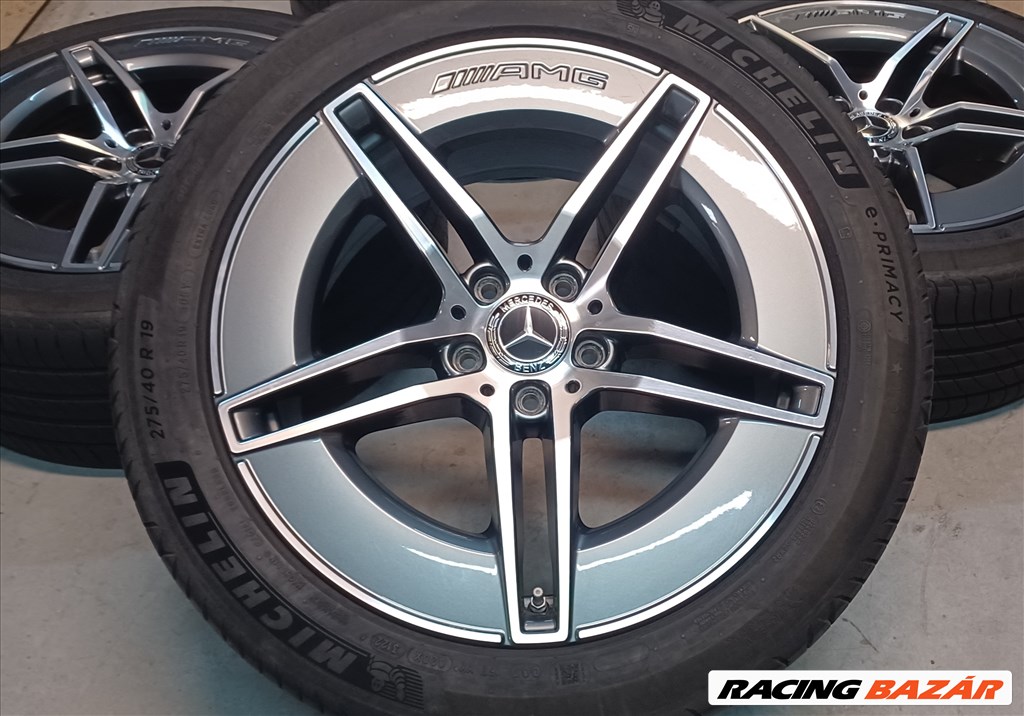  Mercedes W214 AMG 5x112 8,5-9,5x19 245/45 275/40 R19 nyári gumikkal 1. kép