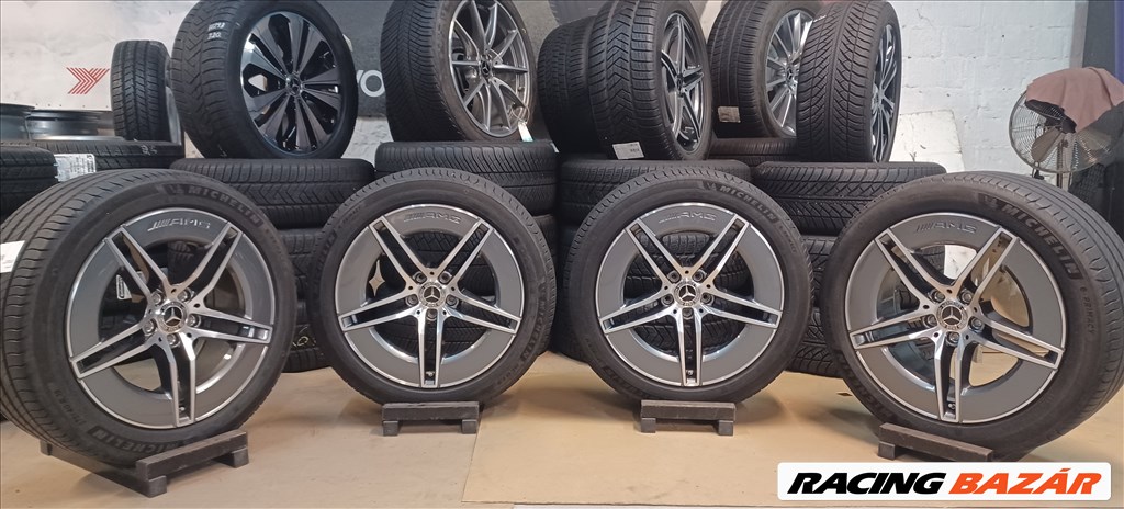  Mercedes W214 AMG 5x112 8,5-9,5x19 245/45 275/40 R19 nyári gumikkal 6. kép