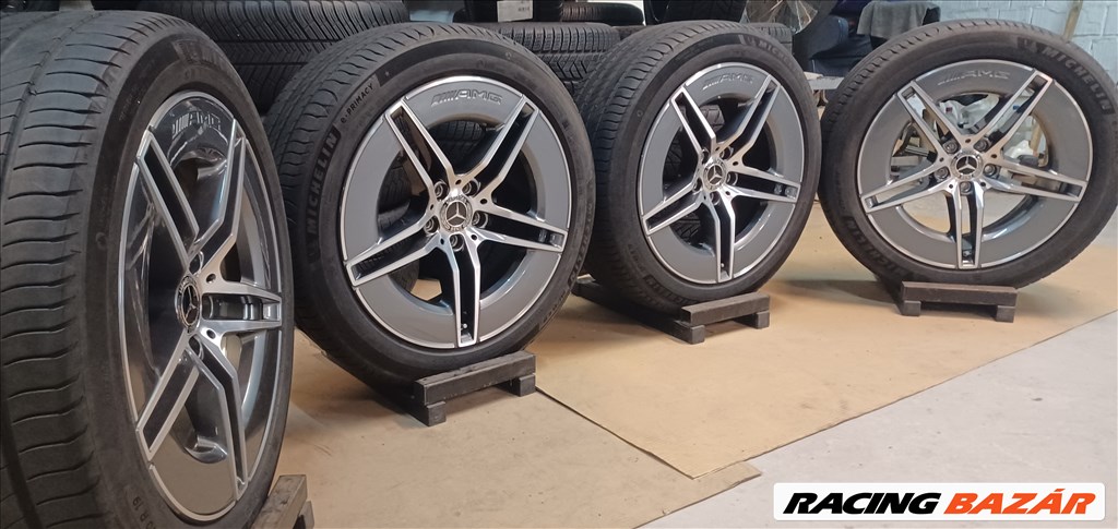  Mercedes W214 AMG 5x112 8,5-9,5x19 245/45 275/40 R19 nyári gumikkal 7. kép