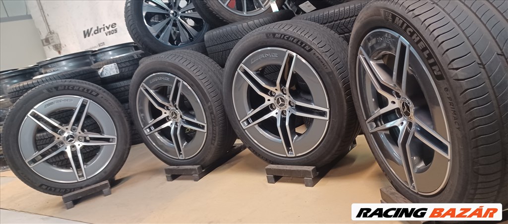  Mercedes W214 AMG 5x112 8,5-9,5x19 245/45 275/40 R19 nyári gumikkal 8. kép