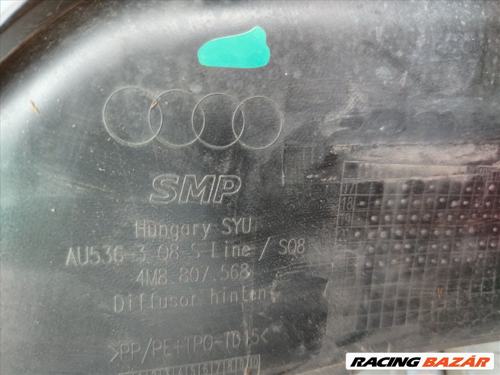 Audi Q8 AUDI Q8 S-LINE HÁTSÓ diffúzor 4M8807941F 4. kép