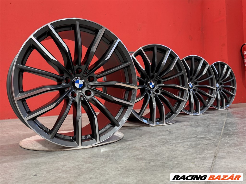R21 5x120 (74,1) MAK RAPP GUN MET-MIRROR FACE  BMW X5 X6 kétszéles alufelnik 4. kép