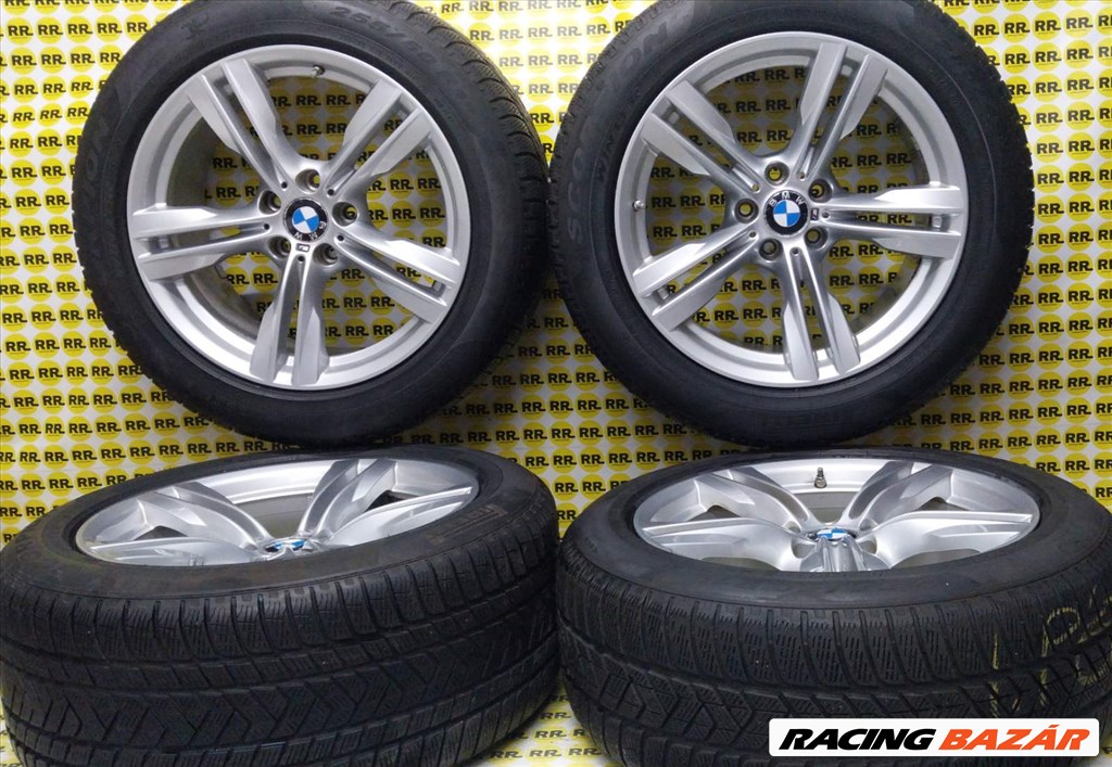  BMW M Alufeni garnitúra IS 37 E9Jx19 . Pirelli téli gumival 2db 285/45 R19 2 db 255/50 R19 3. kép