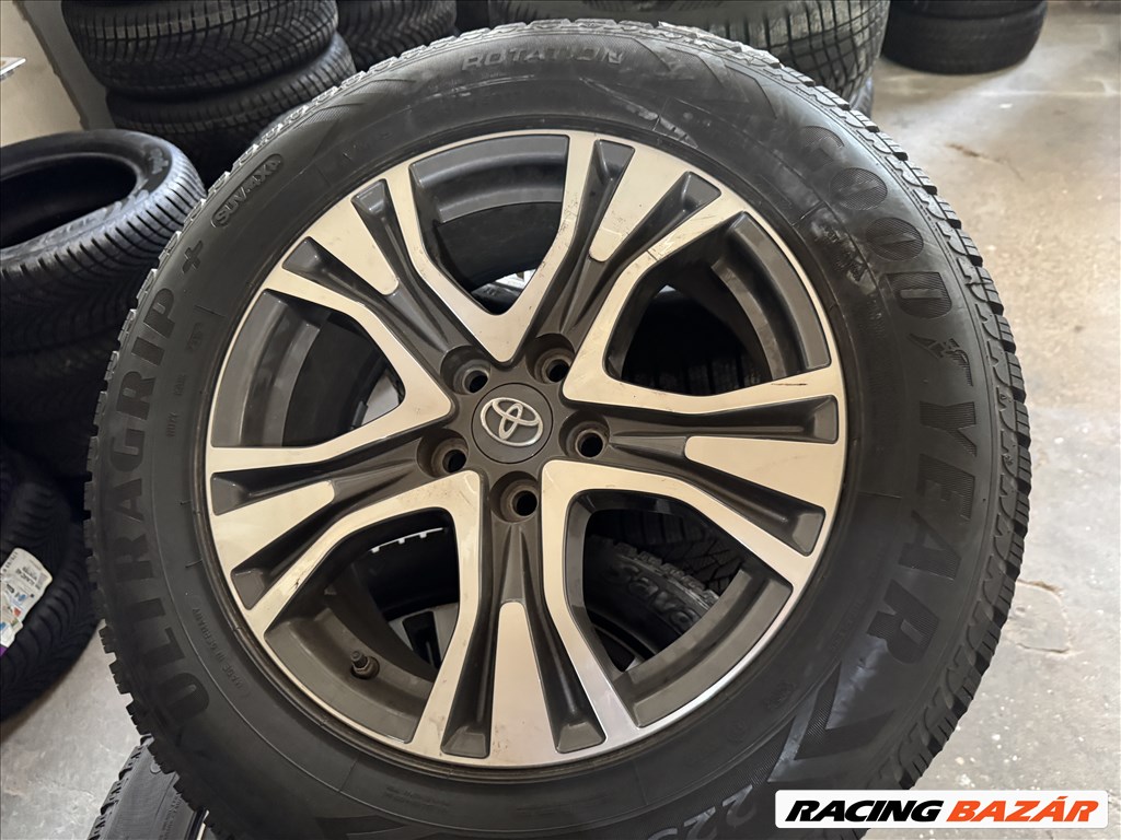 Toyota Rav 4 gyári Executive 7X17-es 5X114,3-as ET45 könnyűfém felni garnitura eladó 3. kép