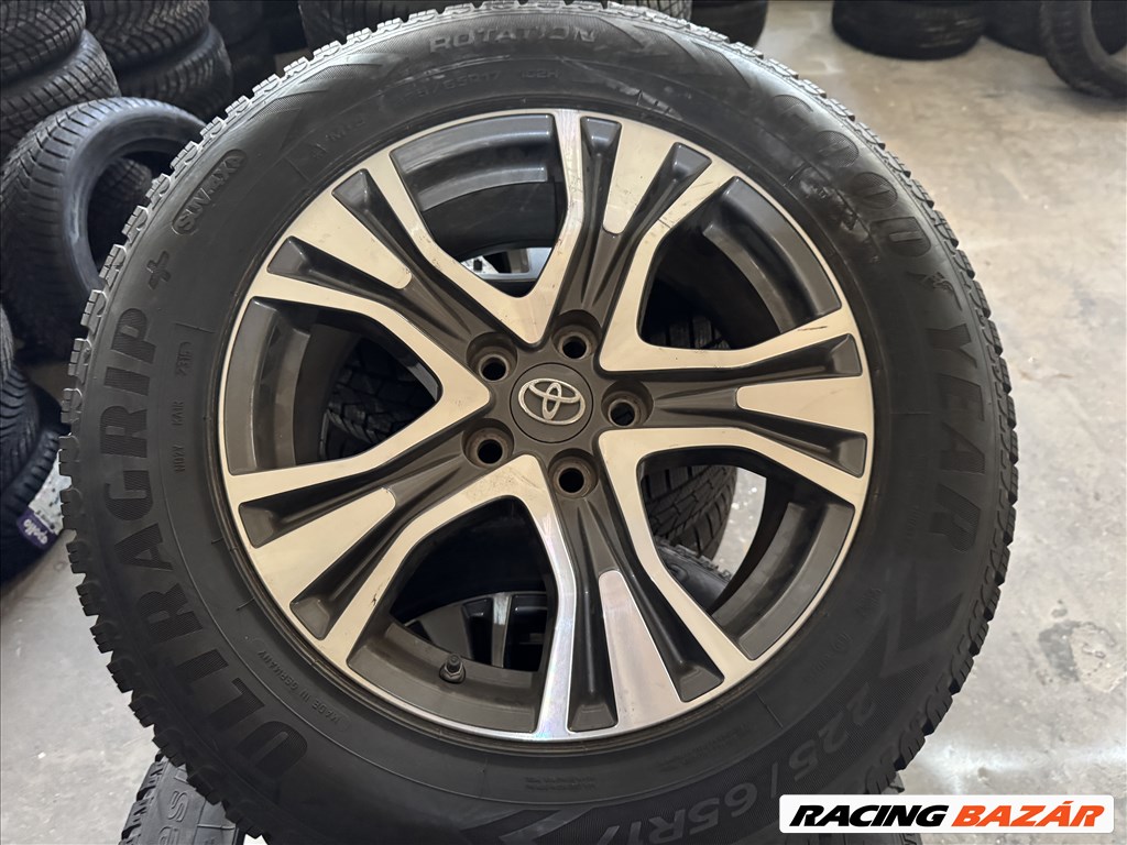 Toyota Rav 4 gyári Executive 7X17-es 5X114,3-as ET45 könnyűfém felni garnitura eladó 4. kép
