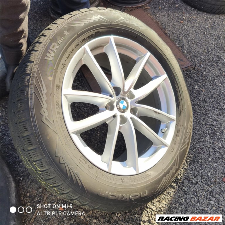  18" újszerű alufelni, rajta 255/55 újszerű Nokian téli gumi gumi  1. kép