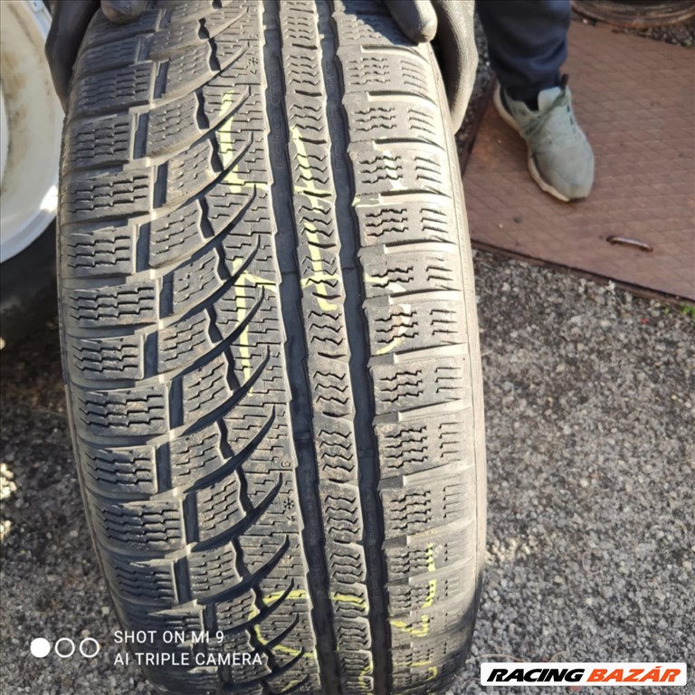  18" újszerű alufelni, rajta 255/55 újszerű Nokian téli gumi gumi  2. kép