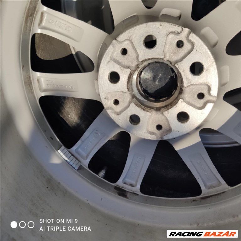  18" újszerű alufelni, rajta 255/55 újszerű Nokian téli gumi gumi  3. kép