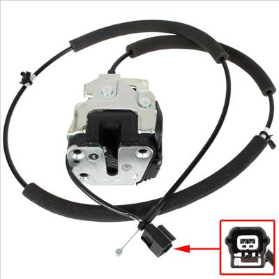 Nissan NV400 jobb oldali tolóajtó központi zár bowdennel 2010-