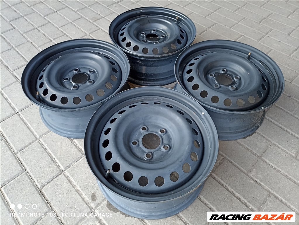5x114,3 16" Nissan újszerű lemezfelni garnitúra (R603) 2. kép