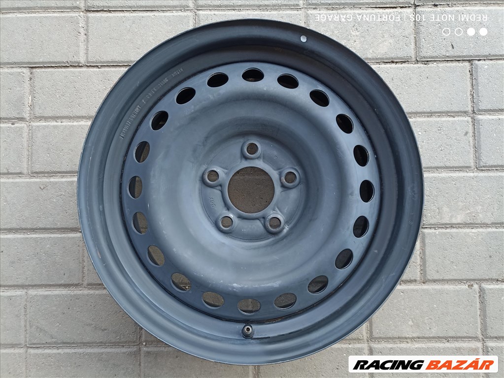 5x114,3 16" Nissan újszerű lemezfelni garnitúra (R603) 6. kép