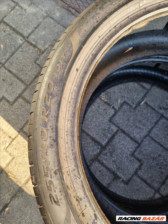  255/4020" újszerű Pirelli P Zero PZ4 nyári gumi 2db  5. kép
