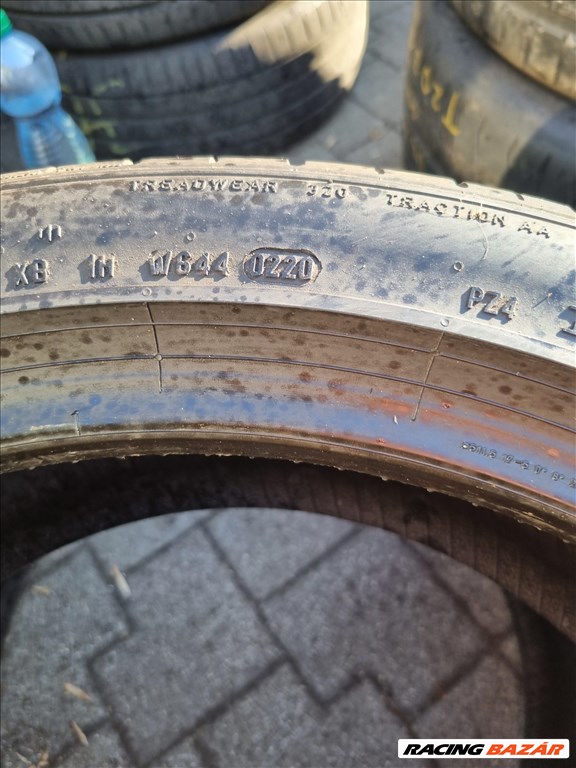  255/4020" újszerű Pirelli P Zero PZ4 nyári gumi 2db  6. kép