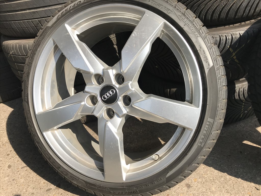 Audi TT RS / Roadster gyári S-Line 8X19-es 5X112-es ET52-es könnyűfém felni garnítúra eladó 3. kép