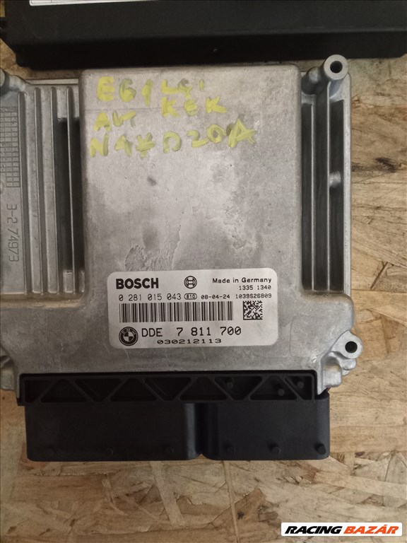 BMW 1-es sorozat, BMW 3-as sorozat indítószett , motorvezérlő n47d20a 7811700 2. kép