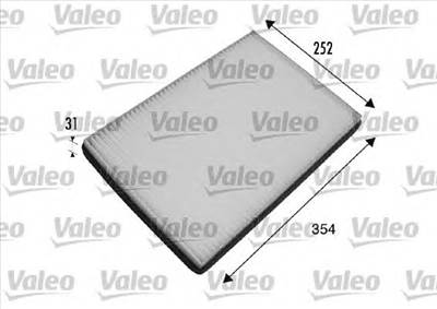 VALEO 698475 - pollenszűrő MERCEDES-BENZ