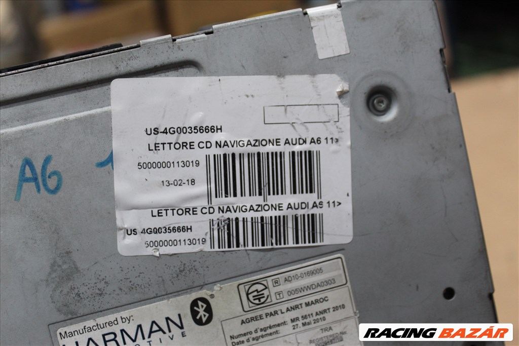 Audi A6 2011-  navigáció  4g0035666h 3. kép