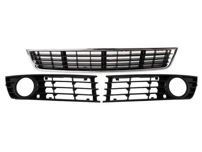 Audi A4 B6 hűtőrács szett, 3 db 1. kép