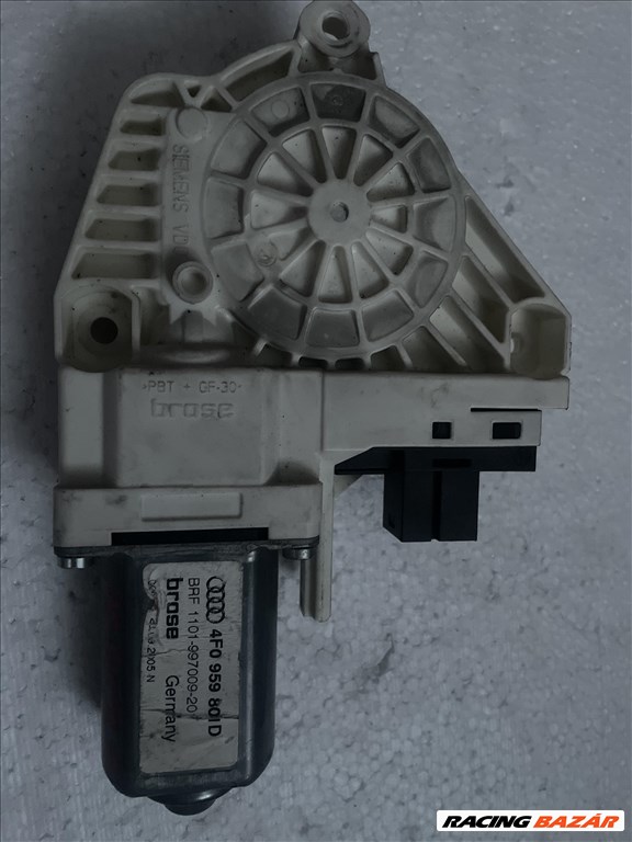 Audi A6 (C6 - 4F) bal első ablakemelő elektronika motorral! 4F0959801D 1. kép