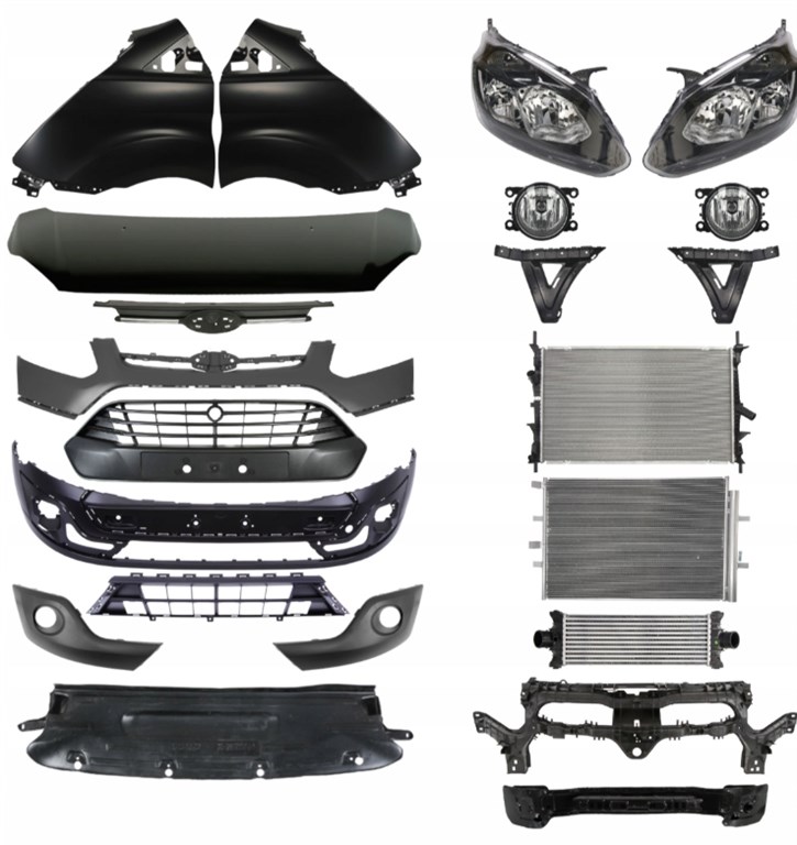 Ford Transit Custom Mk1, Ford Transit Connect Mk2, Ford Transit Custom Mk2 hűtősor  2. kép