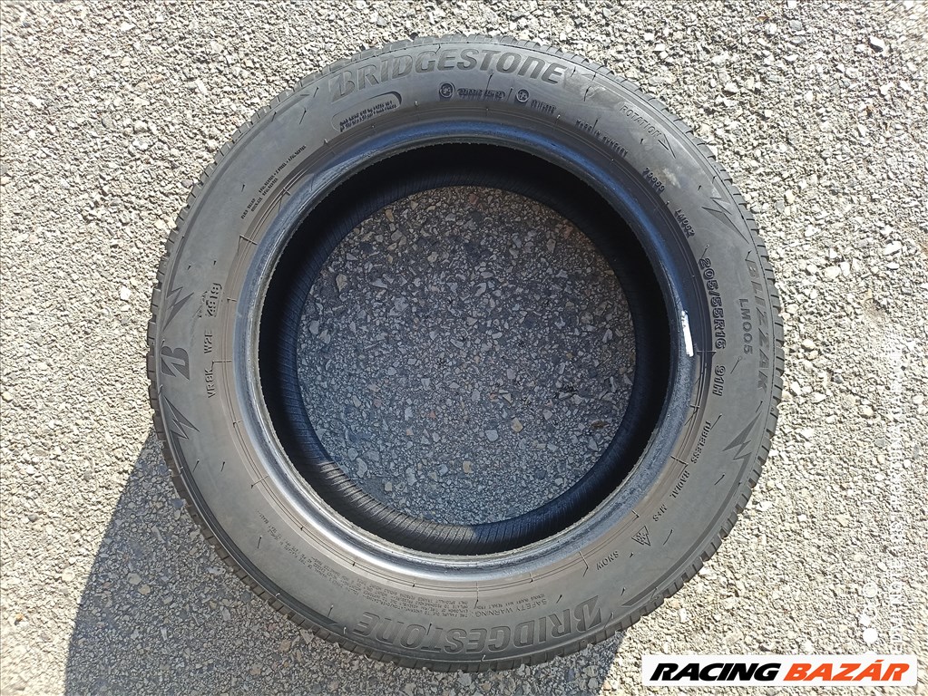 205/55 R16" Bridgestone használt téli gumik 3. kép