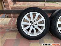 16” 5x112 VW Passat B6 gyári alufelni szett nyárigumikkal!