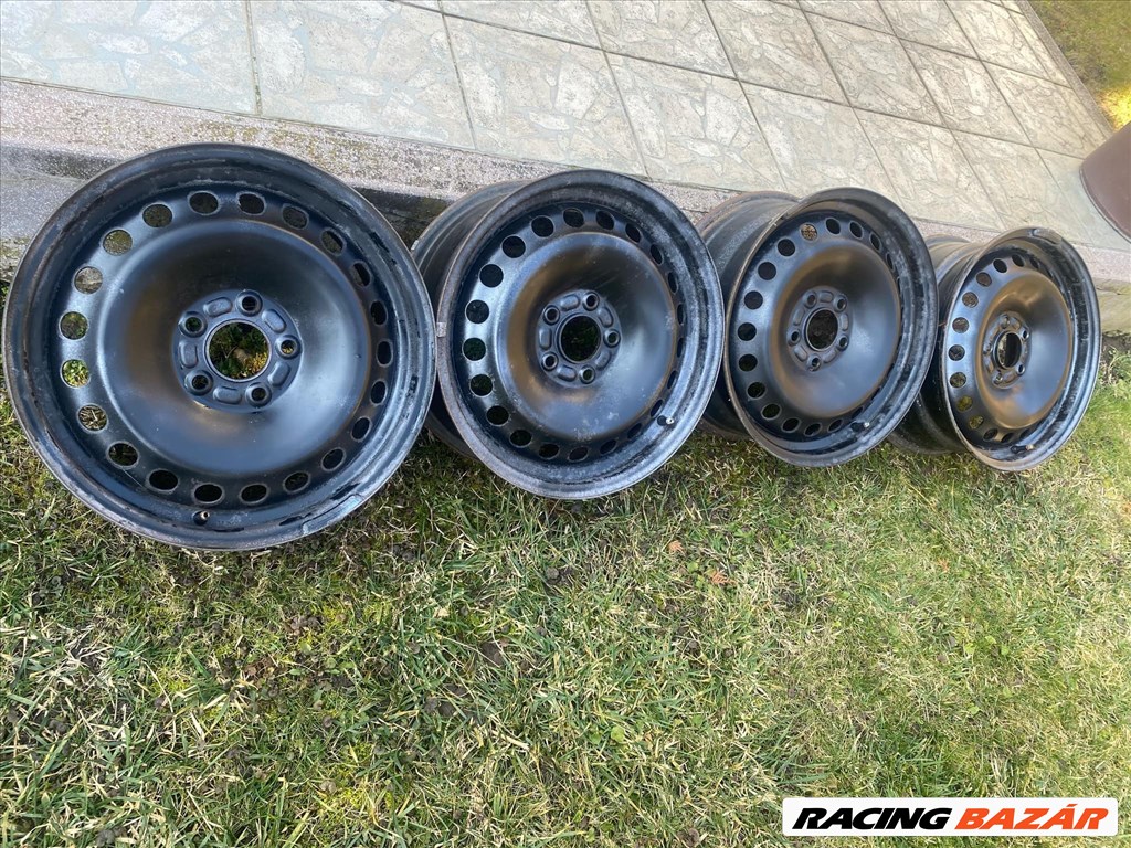  5x108 Ford 16" lemezfelni garnitúra  2. kép