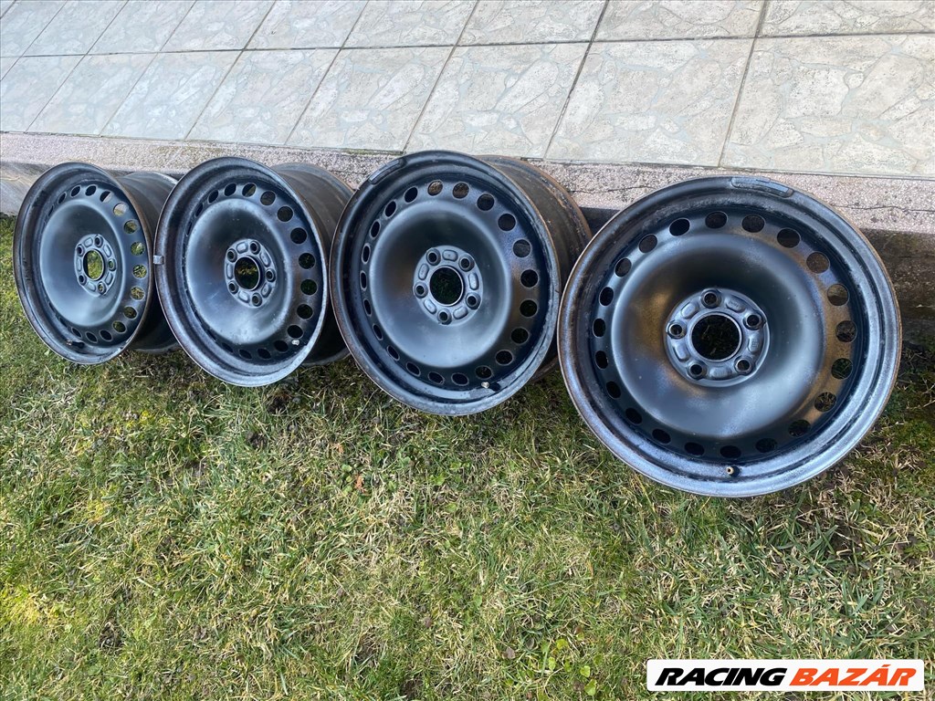  5x108 Ford 16" lemezfelni garnitúra  3. kép