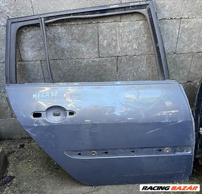 Renault Mégane II kombi jobb hátsó ajtó szürke (KICSI KARC)