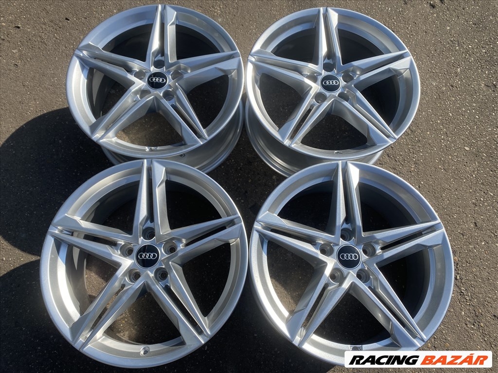 4db gyári 18" Audi A4 B9 - A6 alufelni. (3755) 1. kép