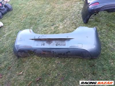 Opel Corsa E Hátsó Lökhárító Ezüst 3 ajtósra,4 radaros 4740