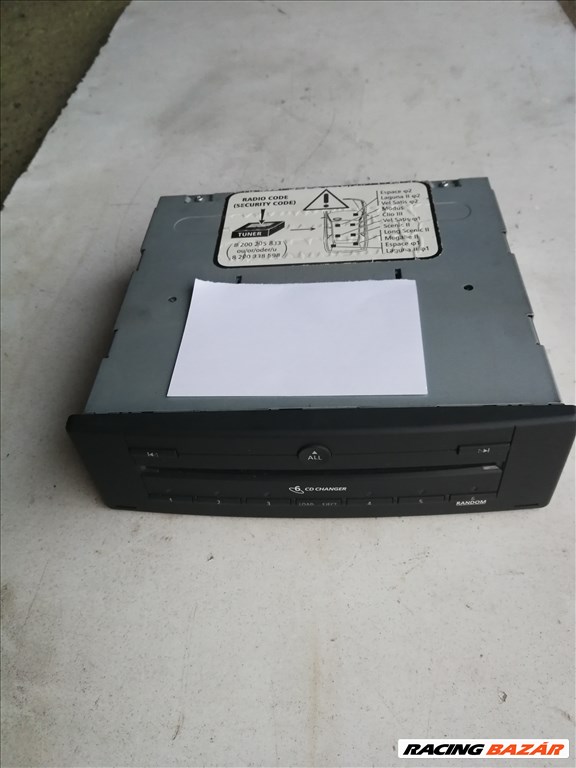 Renault Laguna II cd lejátszó tár és rádió  8200290680 1. kép