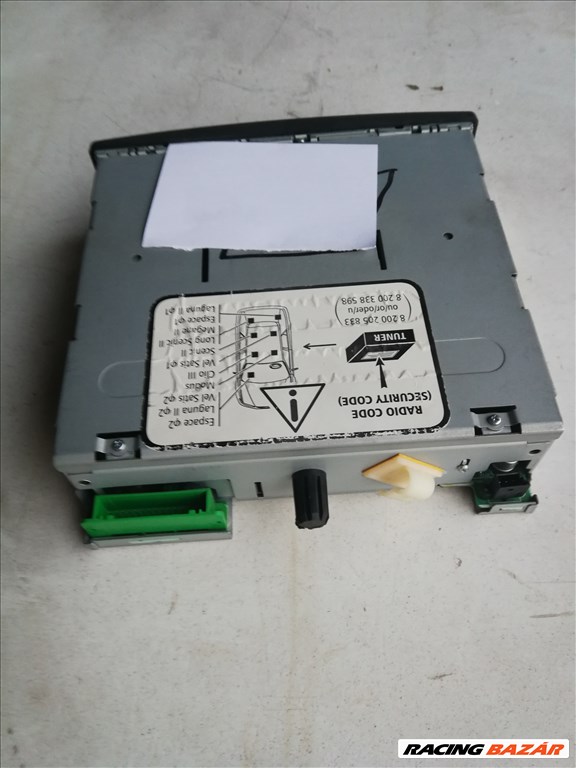 Renault Laguna II cd lejátszó tár és rádió  8200290680 2. kép