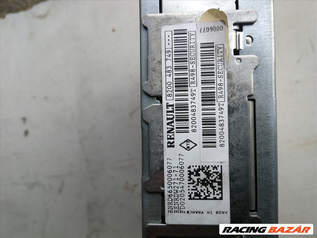 Renault Laguna II cd lejátszó tár és rádió  8200290680 6. kép