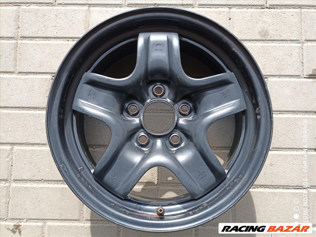 5x114,3 16" Renault Struktur használt lemezfelni garnitúra (R598) 3. kép