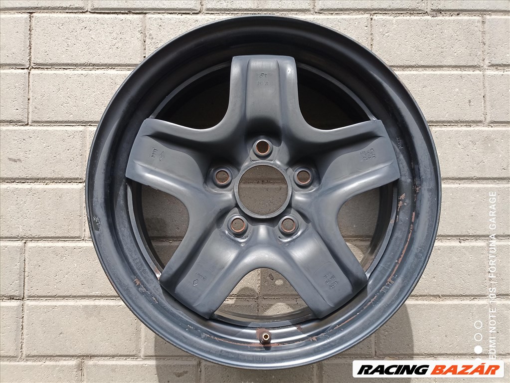 5x114,3 16" Renault Struktur használt lemezfelni garnitúra (R598) 5. kép
