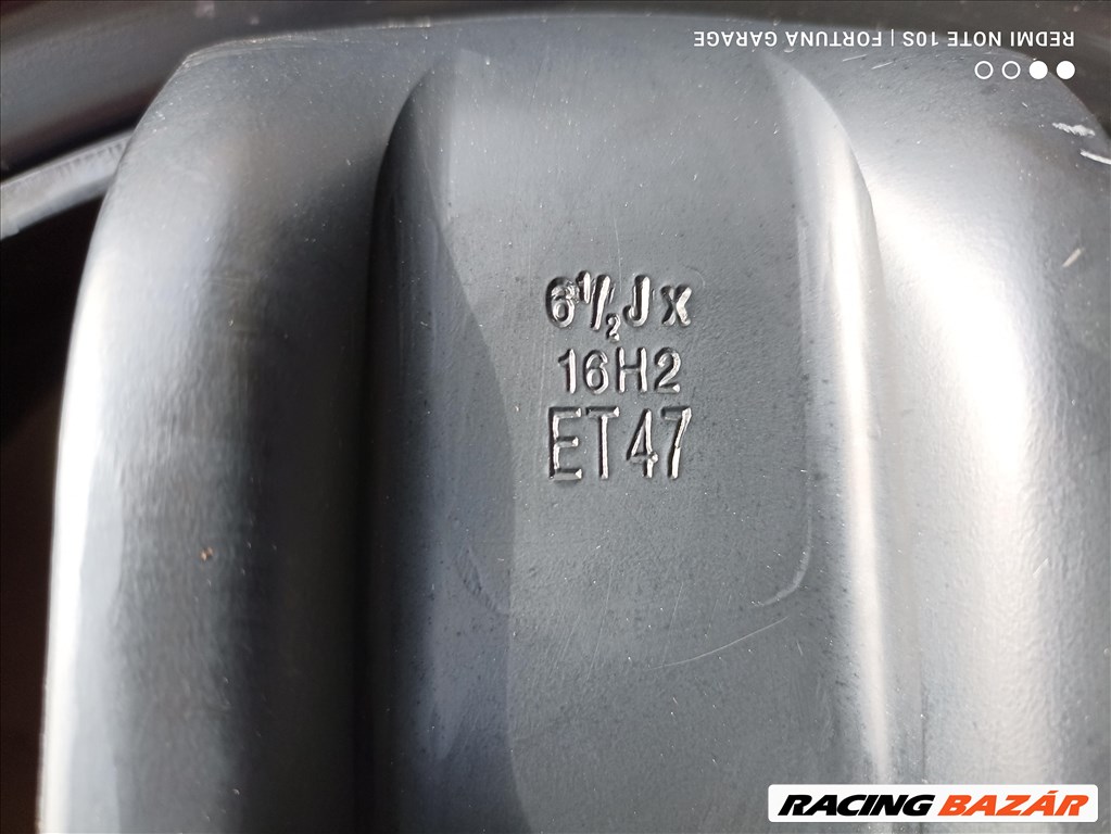 5x114,3 16" Renault Struktur használt lemezfelni garnitúra (R598) 7. kép