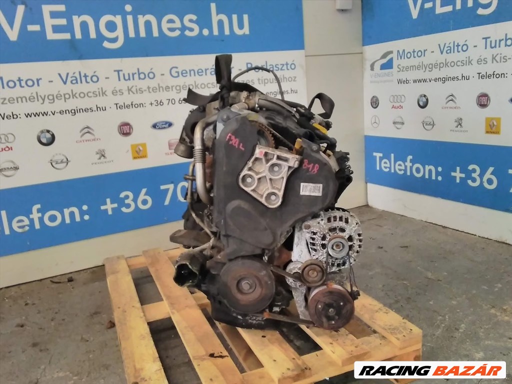 Renault 1,9DCI, F9QL818 bontott motor  1. kép