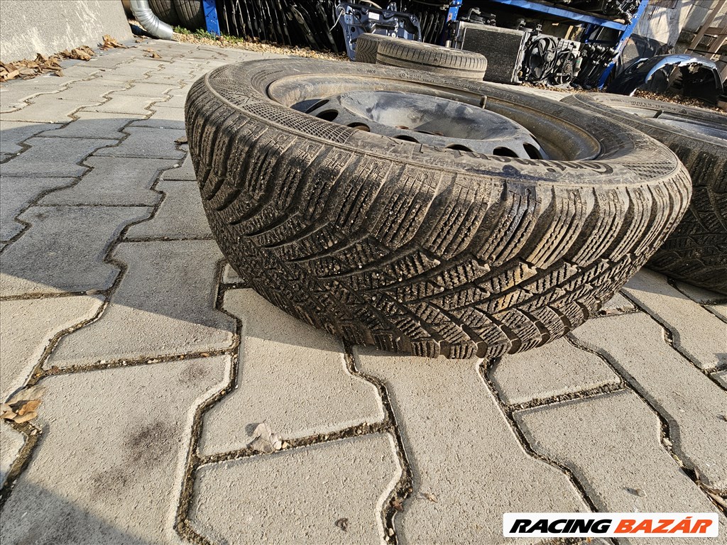  5x100 16" lemezfelni, 205/55 Continental téli gumi (13070) 10. kép