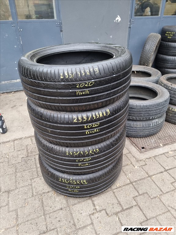  255/4519" újszerű Pirelli CinturatoP7 nyári gumi 4db  1. kép