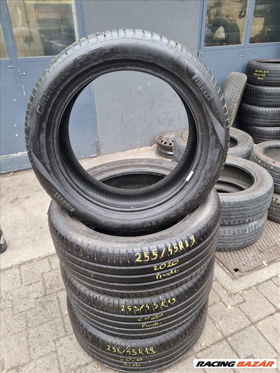  255/4519" újszerű Pirelli CinturatoP7 nyári gumi 4db  2. kép