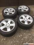  Mercedes-Benz 17" 5x112 használt alufelni, 245/45 használt Nokian téli gumival 