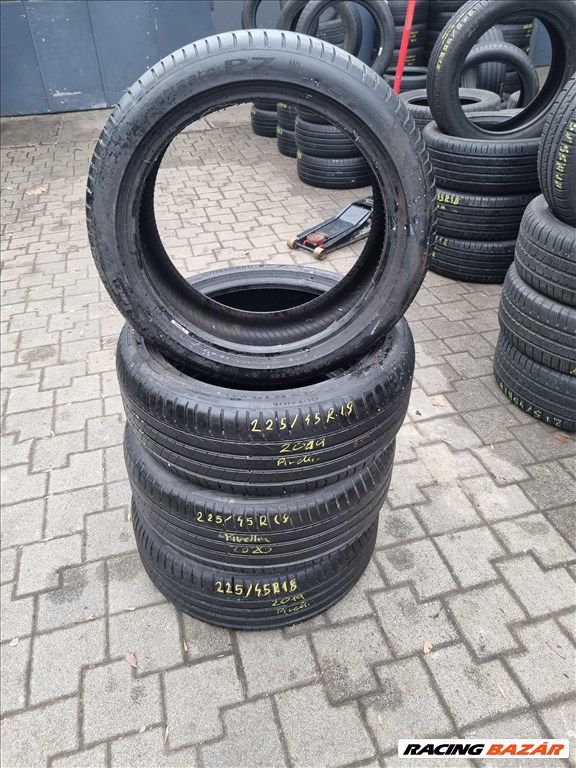 225/4518" újszerű Pirelli CinturatoP7 P7C2 nyári gumi 4db  2. kép