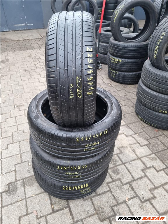  225/4518" újszerű Pirelli CinturatoP7 P7C2 nyári gumi 4db  3. kép